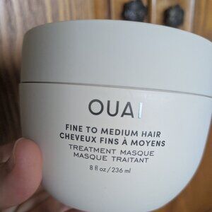 Unused 8 ounce fine to medium treatment masque // Ouai